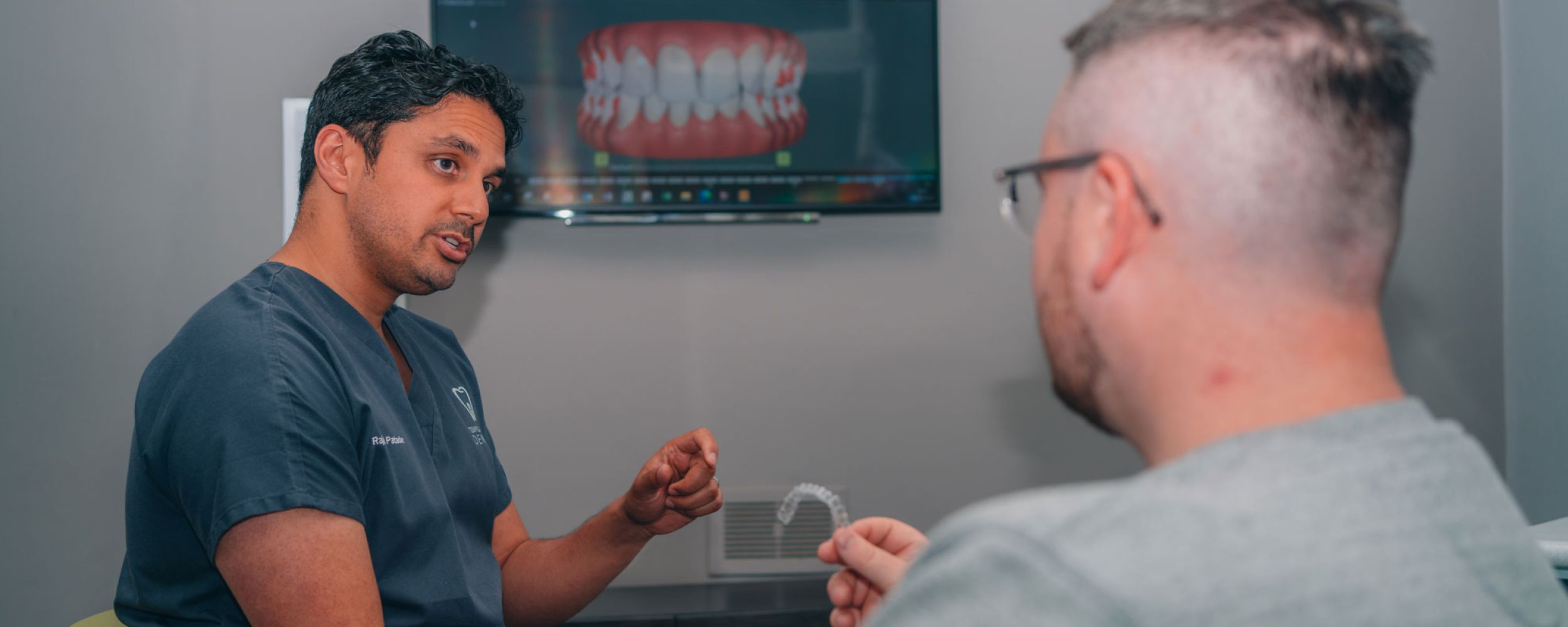 Teeth straightening