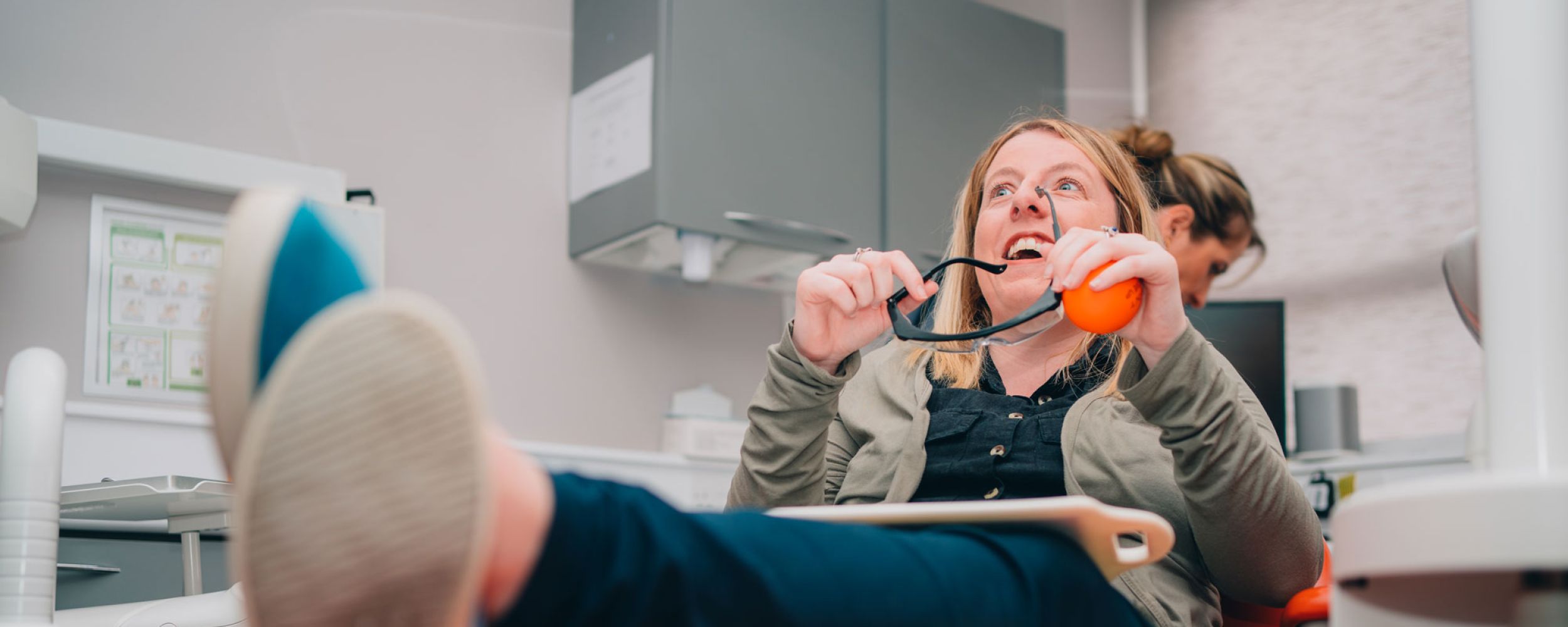 Airflow stain removal