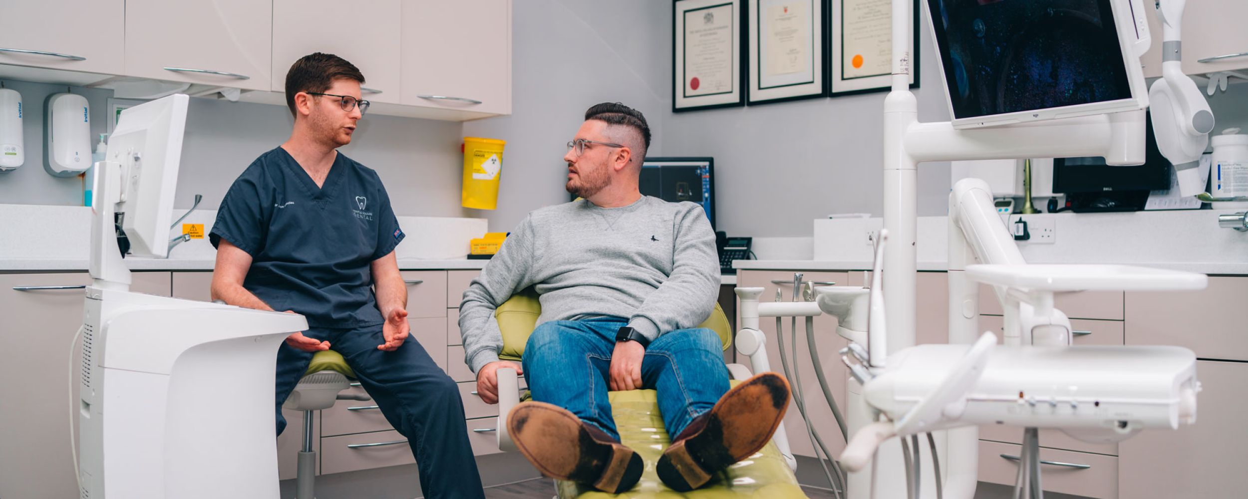 Routine dental health reviews